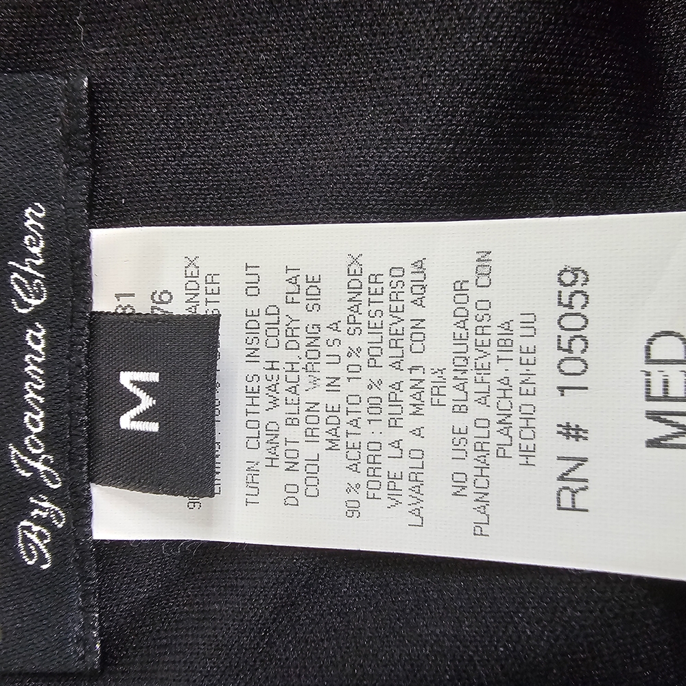 Xscape Black Off-Shoulder Blouse with Embellishment - Picture 13 of 15